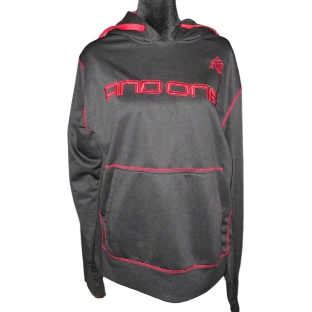 And1 And One Medium Hoodie Hooded Sweatshirt